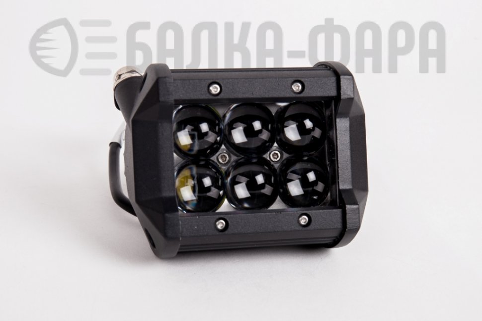 Фара сверхдальнего света, 18 Ватт, с линзами 4D, серия 3400-4D