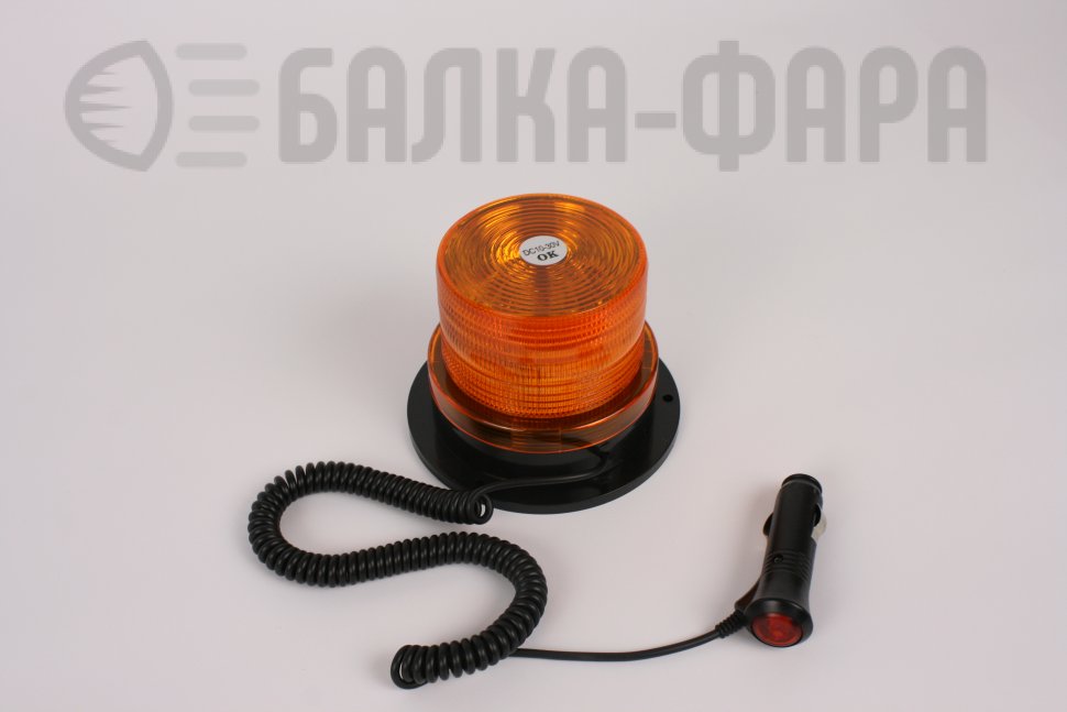 Проблесковый маяк желтый, 30 светодиодов