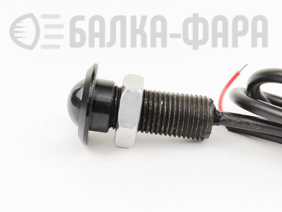 С/д линза 1,5w 18mm m10 (1783/RED)