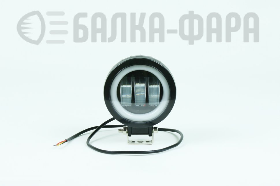 Фара светодиодная, для дорог, с ДХО, 35 Ватт